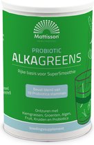 Mattisson - Probiotisch AlkaGreens Poeder - Rijke Basis Super Smoothie - 300 Gram
