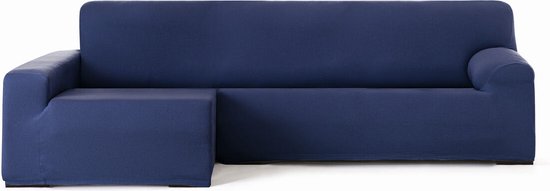 Hoes voor chaise longue met lange armleuning links Eysa BRONX Blauw 170 x 110 x 310 cm
