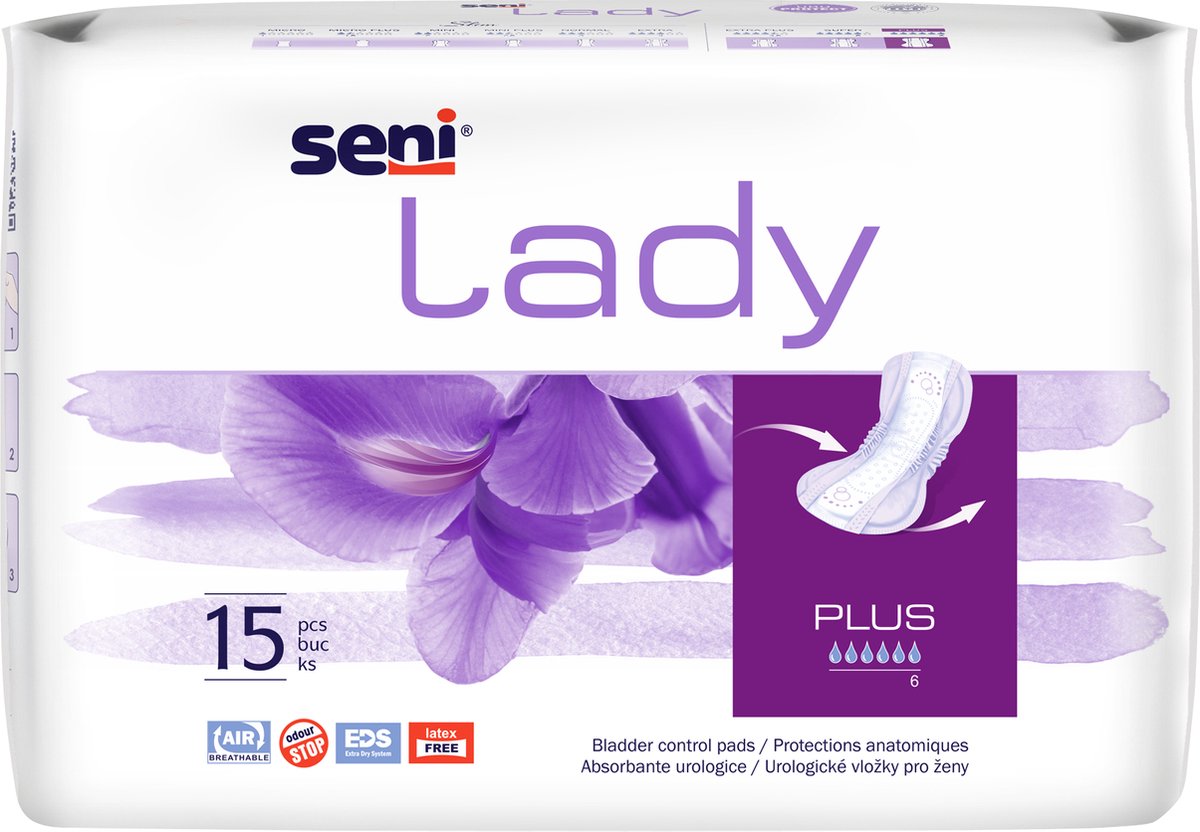 Goedkoopste Seni Lady Plus Incontinentieverband (15 stuks