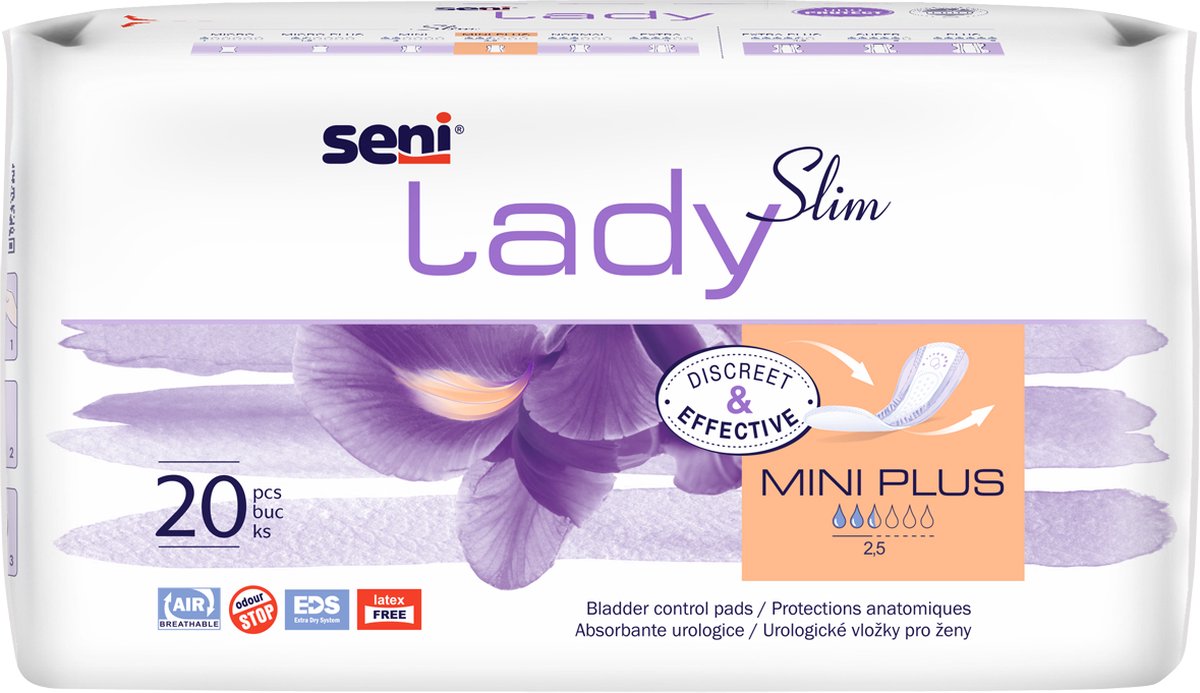 Goedkoopste Seni Lady Slim Mini Plus Incontinentieverband (20 stuks