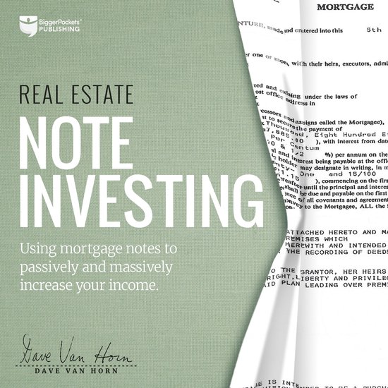 Real Estate Note Investing - cover