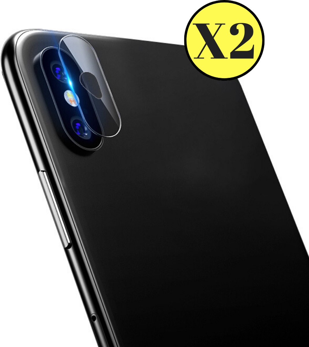 Camera Protector voor iPhone X / XS / XS Max - 2 stuks van glas Transparante glazen