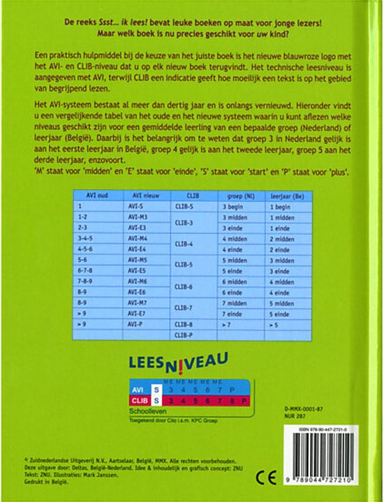 Ssst... ik lees! - De les van juf Leen