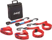 Acebikes Cam Buckle Pro | spanband | spanriem | opbergtas | set van 2