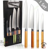 Borvat® - messen - Knife set - BBQ mes - BBQ gereedschap - Set