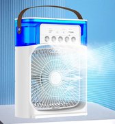 Wise® Draagbare Luchtbevochtiger Ventilator - Airconditioner - Huishoudelijke Kleine Luchtkoeler - 3 Speed Ventilator.