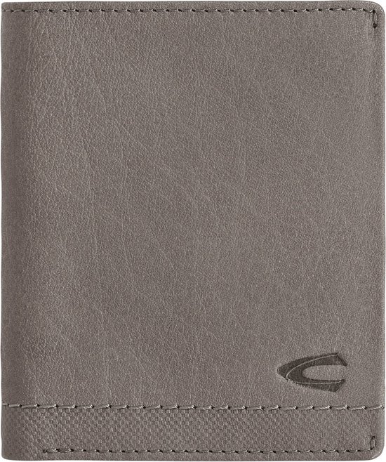 camel active NIMBUS Wallet gemaakt van leer met RFID safe - Maat menswear-OS - Grijs