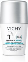Vichy Deo Roller Anti-transparant Invisible Protect 72 uur 50ml