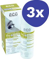 Eco Cosmetics Gezichtcreme Getint SPF 15 (3x 50ml)