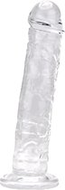Power Escorts - 8.5 Inch Insertable Clear Realistic Dildo With Suction Cup - 21,5 CM - N12184