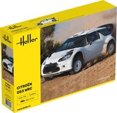 1:24 Heller 80758 Citroen DS3 WRC Rallye Auto Plastic Modelbouwpakket