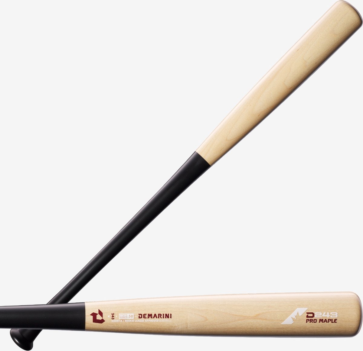 Demarini D243 PRO MAPLE WOOD COMPOSITE 3134 Composiet Houten Honkbalknuppel 34 inch/31 ounce