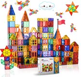 Magnetic Tiles - Magnetisch Speelgoed - 40 stuks - Constructie speelgoed - Magnetische tegels - Speelgoed 3-12 jaar