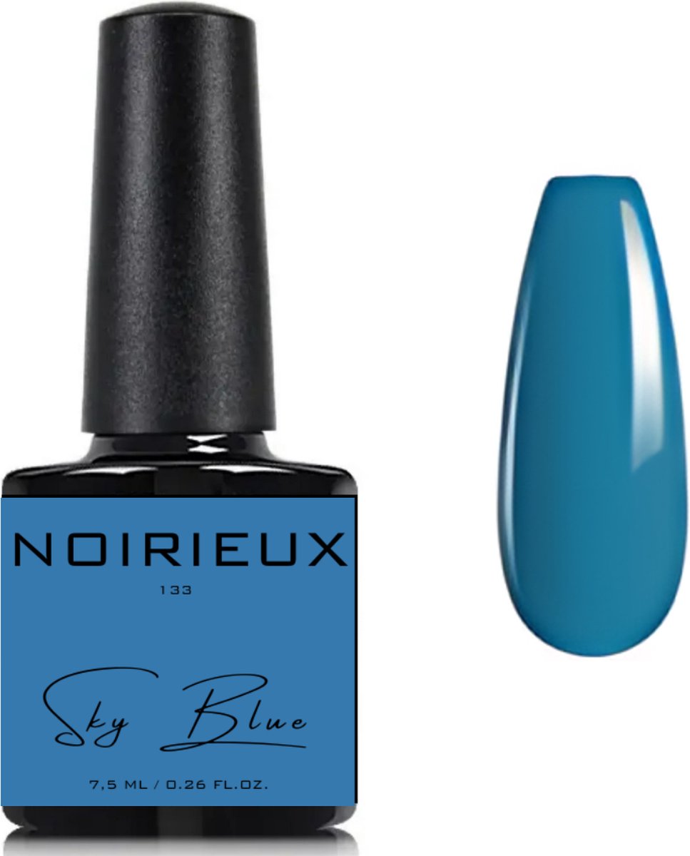 Gellak - NOIRIEUX® Premium Gellak - Nagellak - Gel nagellak - 7.5ML - Sky blue