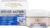 L'Oréal nachtcrème Hydra Actief 3 - 50 ml