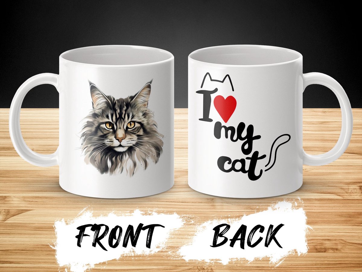 Mok Norwegian Forest cat - kat - I love my cat - cat lovers - katten