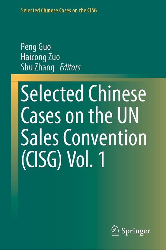 Selected Chinese Cases on the CISG - Selected Chinese Cases  ... - cover