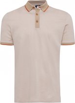 TRESANTI | TOMAS I Katoenen polo met details | Beige | Size L