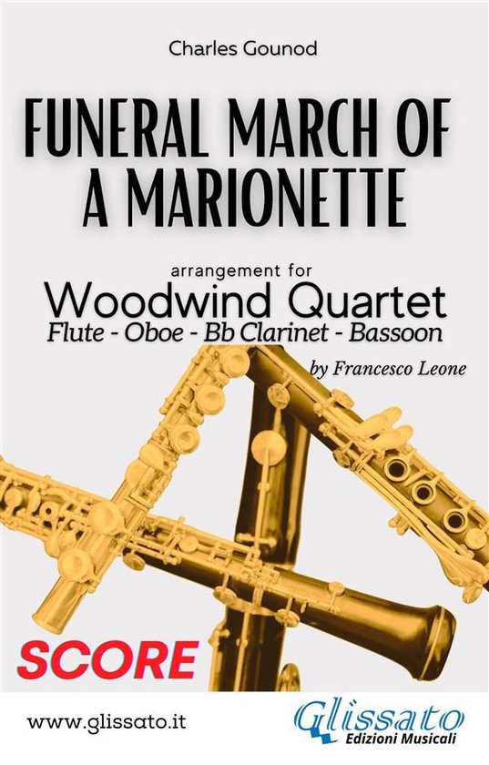 Funeral march of a marionette - Woodwind Quartet 2 - Woodwin ... - cover