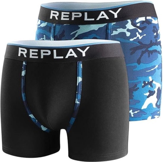 Replay underwear 2-pack boxers maat XXL