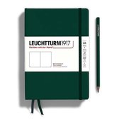 Leuchtturm1917 A5 Medium Natural Colours Notitieboek blanco Forest Green - Notebook - 4004117625923