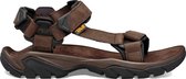 Teva M TERRA FI 5 UNIVERSAL Leer - Heren Sandalen - Bruin/Zwart - Maat 45.5