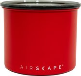 Airscape - Koffiebonen - Voorraadpotten - Koffie - Staal - Mat rood - 250 gram