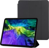 Tablethoes Geschikt voor: iPad Pro 11 (2022) / iPad Pro 11 (2021) / iPad Pro 11 (2020) / iPad Pro 11 (2018) - 11 inch Ultraslanke Hoesje Tri-Fold Cover Case - Zwart