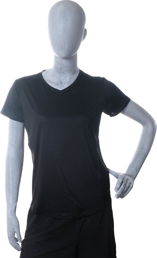 T-shirt PUNTAZO Padel Chemise de sport femme EXTRA LARGE noir Manches courtes