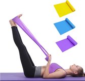 Weerstandsbanden Set - Huidvriendelijk - Verschillende Weerstandsniveaus - Draagbaar - Fitness en Yoga Accessoires
