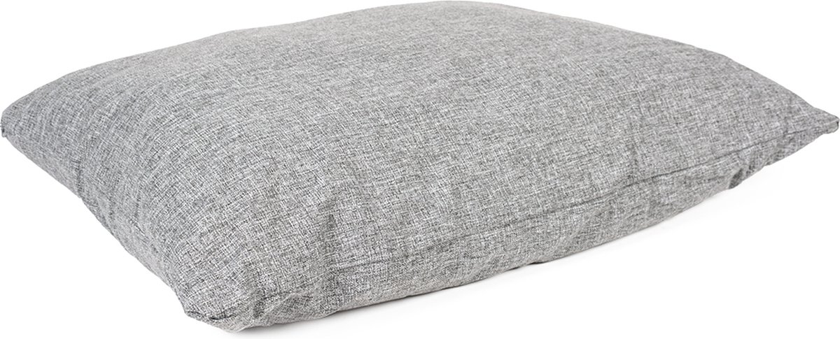 Duvoplus - Hond - Kussen Rechthoekig Textura Eco Xl - 120x80x10cm Grijs - 162372
