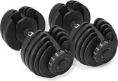 Verstelbare Dumbells - 40 kg - Halterset - 2 stuks - Home Gym - Krachttraining