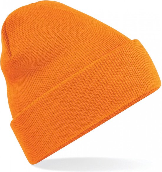 Jumada's - Bonnet - Bonnet - Bonnet d'hiver - Accessoire hiver - Tête froide - Oranje