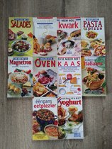 Het Nederlands Zuivelbureau Lekker- Makkelijk - Snel Klaar 10 Kookboekjes 1 - Koken op zijn Italiaans 2 - Spelen met Salades 3 - Kaassnacks 4 - Neem Nou Kwark 5 - Parade van Pasta en Pizza 6 - Doe Meer met de Magnetron 7 - Smullen uit de Oven 8 - Doe