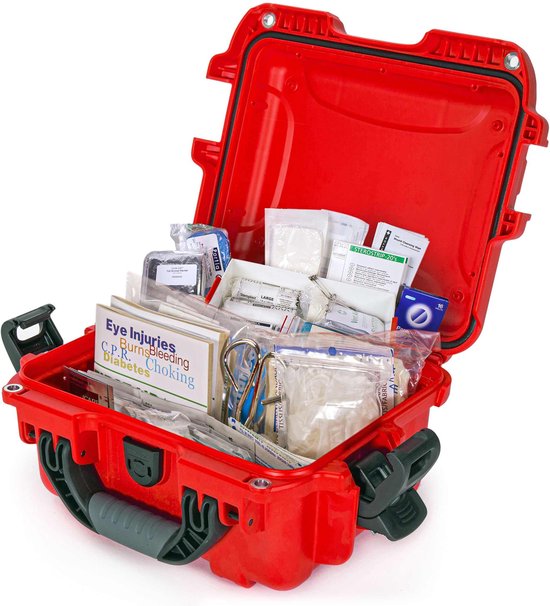 Nanuk 903 Étui Rigide Étanche Pour Trousse De Premiers Secours - Rouge