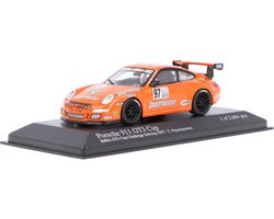 Porsche 911 GT3 Cup (997) Minichamps Modelauto 1:43 2007 Tom Papadopoulos Kelly-Moss Racing