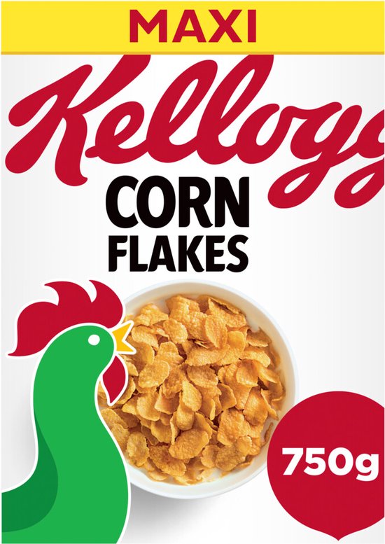 Foto: Kellogg s corn flakes ontbijtgranen 4 x 750 gr voordeelverpakking