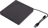 5 Gbps Draagbare Externe Dvd-drive USB3.0 SATA Dvd-rw-branderschrijver Energiebesparende Slaapmodus voor 127 Mm/95 Mm SATA Dvd-rw-drive Ondersteuning voor de Meeste Windows-systemen - Snelle Overdrachtssnelheid