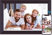 Digitale Fotolijst met IPS Touchscreen - Elektronische Automatische Wandmontage - Haarscherpe Beeldkwaliteit - Multimedia-Ondersteuning - Modern Design