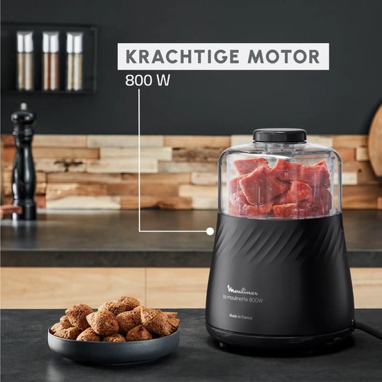 Moulinex DP710810 Moulinette Eco 0.5l, 800 W van Merkloos — afbeelding 3