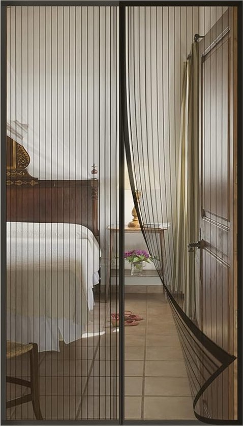 HOWIN Vliegengordijn voor balkondeur, magnetisch, vliegengaas voor terrasdeur, zonder boren, 120 x 220 cm, muggennet voor deur, vliegenbescherming deuren, insectenbescherming balkon deur, magnetisch HOWIN Vliegengordijn voor balkondeur, magnetisch, vliegengaas voor terrasdeur, zonder boren, 120 x 220 cm, muggennet voor deur, vliegenbescherming deuren, insectenbescherming balkon deur, magnetisch