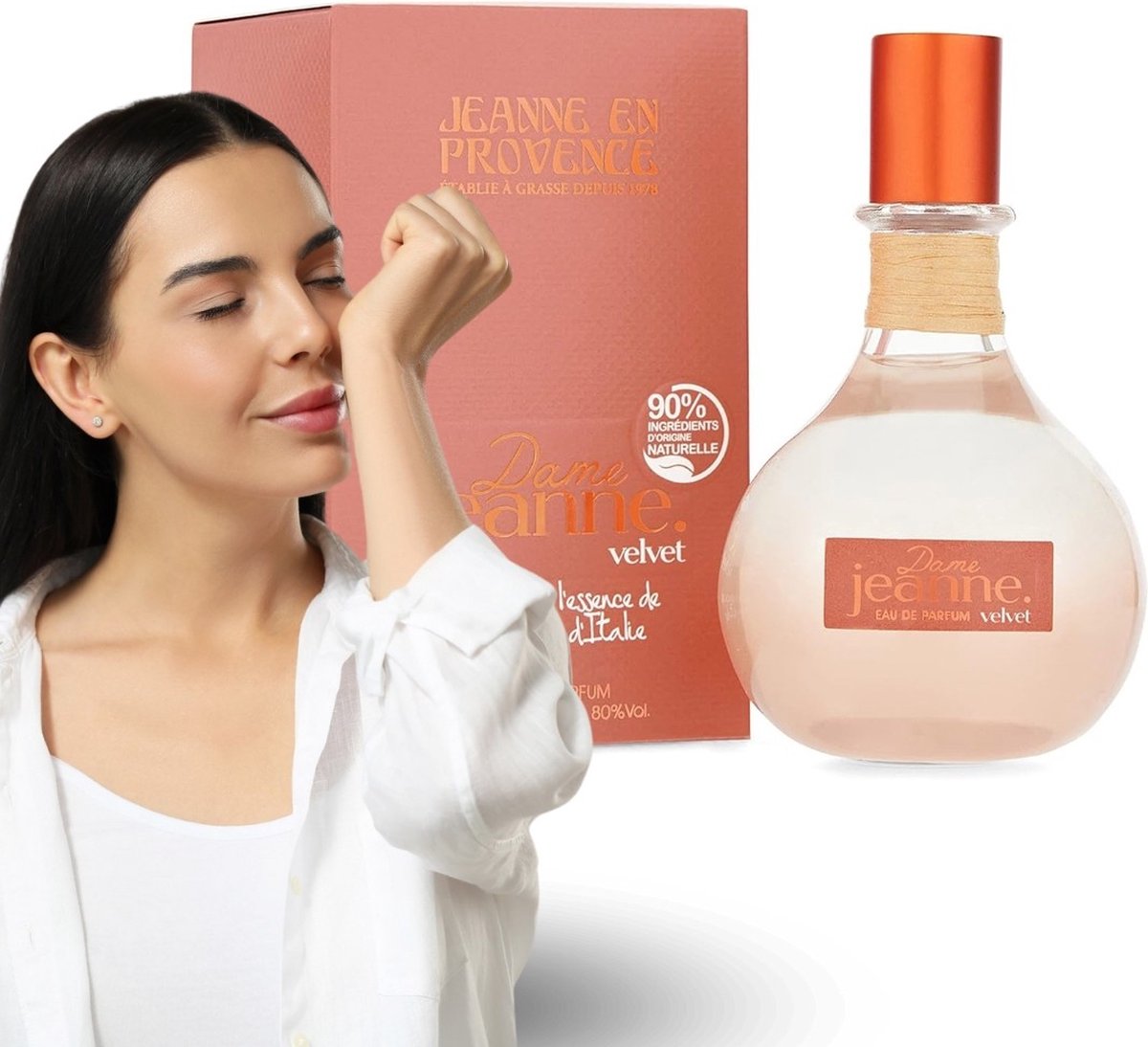Goedkoopste Jeanne en Provence - Dame Jeanne Velvet Bloemig-Fruitig Eau de Parfum voor Vrouwen 75ml