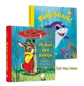 Een Gouden Blokboekje - Pakket met Ik ben een konijn en Baby shark