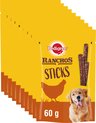 Pedigree Ranchos Sticks Hondensnacks - Kip - 10 x 60 gr