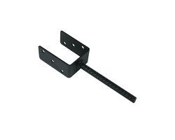 Wovar Instortanker Zwart voor 9 x 9 cm Palen U|anker | Per Stuk