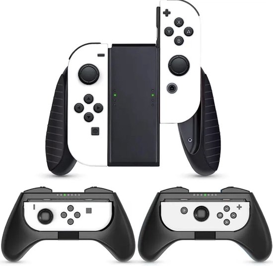 Digiplus Controller Behuizing - griphouder - geschikt voor Nintendo Switch - 3 pack