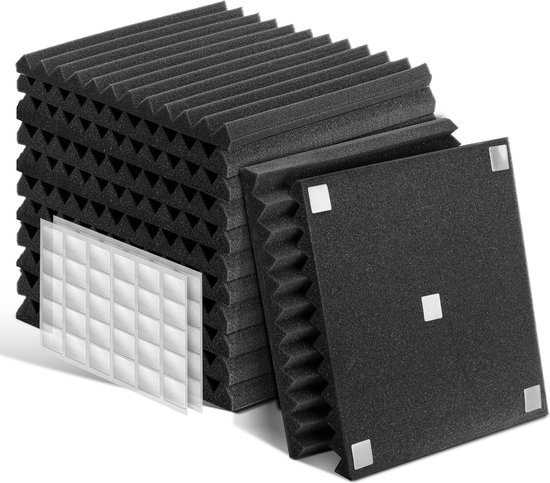 Studio-opnamemicrofoon Isolatiescherm, opvouwbaar geluidsscherm, absorberend schuim met hoge dichtheid, opnameapparatuur, voor geluidsopname, podcasts, zang, zingen en uitzenden