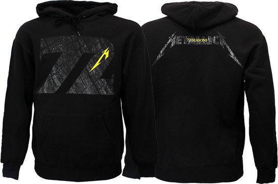 Metallica 72 Seasons Charred Logo Hoodie Sweater - Officiële Merchandise