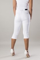 Pantalon capri New Star pour femme Orlanda blanc - taille 30