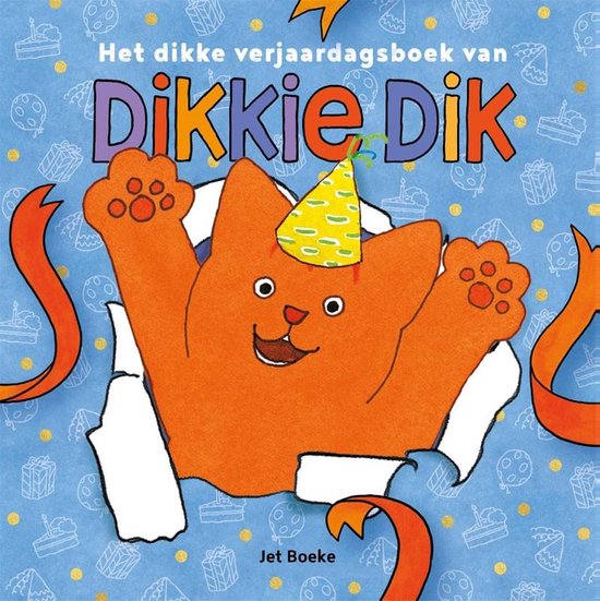 Foto: Dikkie dik het dikke verjaardagsboek van dikkie dik